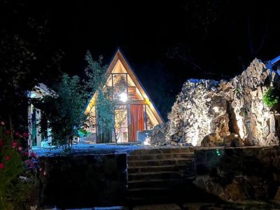 Եռանկյունի տնակ Դիլիջանում 3 սենյակ Ջակուզի