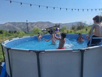 Տաղավար Գառնիում ✅լողավազան ✅Ճոճանակներ ✅Բատուտ ✅Ամառային խոհանոց