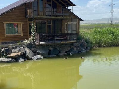 Քոթեջ Գյումրիում , Լիճ, Ձկնորսություն , լողավազան, ջակուզի, բուխարի